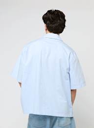 Decibel, Oversized Short Sleeve Shirt, blue, Image 2 of 3