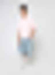 Decibel, Oversized Short Sleeve Shirt, light pink, Image 3 of 3