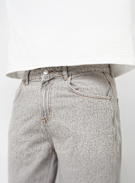 Decibel, Baggy Denim Shorts, grey, Image 3 of 5