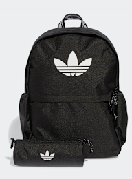 adidas Originals, Backpack With Pencil Case, black, Image 1 of 6