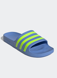 adidas Originals, Adilette Aqua Slides, blue, Image 3 of 8