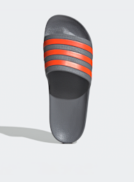 adidas Originals, Adilette Aqua, grey, Image 6 of 8