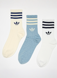 adidas Originals, adicolor Crew Sokken (3 Pack), multicolor, Afbeelding 1 van 2