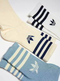 adidas Originals, 3 PACK - adicolor Crew Socks, multi-colour, Image 2 of 2