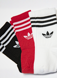 adidas Originals, 3 PACK - adicolor Crew Socks, black, Image 2 of 2