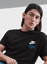 Nike, Sportswear Athletic Short Sleeve Tee, black, Image 3 of 4