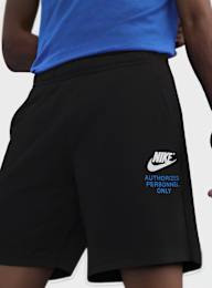 Nike, Sportswear Athletic French-Terry Shorts, black, Image 3 of 5
