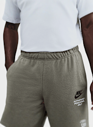 Nike, Sportswear Athletic French-Terry Shorts, green, Image 3 of 5