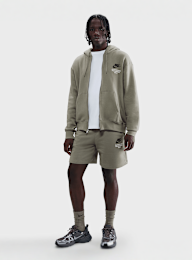 Nike, Sportswear Athletic French-Terry Shorts, green, Image 5 of 5