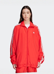adidas Originals, Firebird Oversized Track Jacket, red, Image 1 of 5