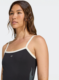adidas Originals, Tank Top Flames, black, Image 3 of 5