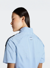adidas Originals, Teamgeist Adicolor Cropped Track Top, blue, Image 4 of 5