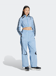 adidas Originals, Teamgeist Adicolor Cropped Track Top, blue, Image 5 of 5