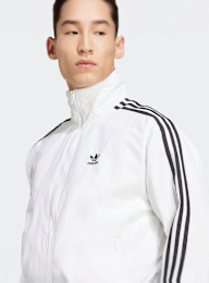 adidas Originals, adicolor Firebird Woven Trackjacket, white, Image 3 of 5