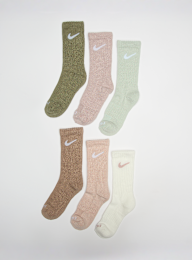Nike, 6 PACK - Cushioned Dri-FIT Crew Socks, multi-colour, Image 1 of 2