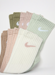 Nike, 6 PACK - Cushioned Dri-FIT Crew Socks, multi-colour, Image 2 of 2