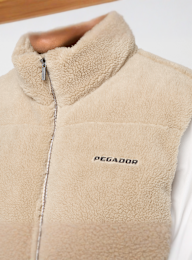 Pegador, LANDIN TEDDY PUFFER VEST SAND, beige, Image 3 of 5