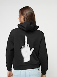 Miss Tee, I Dont Give A Hoody, black, Image 1 of 5
