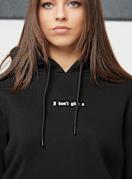 Miss Tee, I Dont Give A Hoody, black, Image 3 of 5