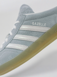 adidas Originals, Gazelle Indoor Sneaker, blue, Image 6 of 8