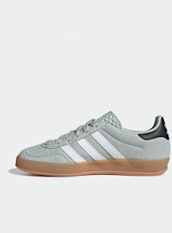 adidas Originals, Gazelle Indoor (GS), green, Image 2 of 8