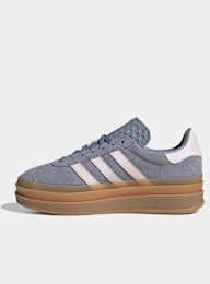 adidas Originals, Gazelle Bold (GS), purple, Image 2 of 8