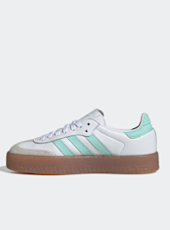adidas Originals, Sambae (GS), white, Image 2 of 8