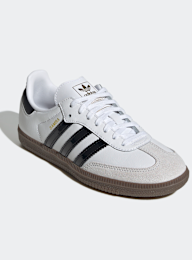 adidas Originals, Samba OG (GS), white, Image 3 of 8