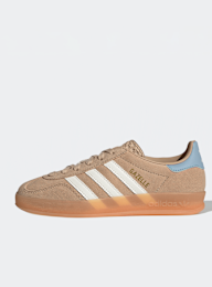 adidas Originals, Gazelle Indoor (GS), beige, Image 1 of 8