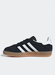 adidas Originals, Gazelle Indoor (GS), black, Image 2 of 8