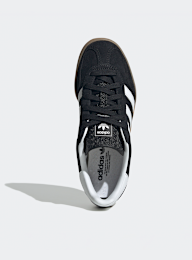 adidas Originals, Gazelle Indoor (GS), black, Image 6 of 8