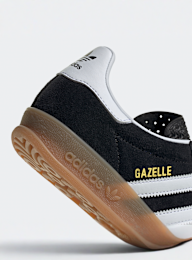 adidas Originals, Gazelle Indoor (GS), black, Image 7 of 8
