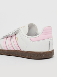adidas Originals, Samba OG Comfort Closure Elastic Lace Toddlers, light pink, Image 7 of 7