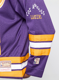 Mitchell & Ness, NBA Los Angeles Lakers Maxxed Out Fashion Jersey, purple, Image 4 of 7