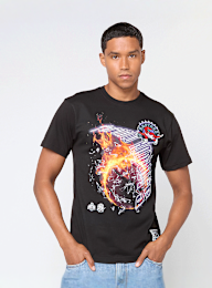 Mitchell & Ness, NBA Toronto Raptors HWC Blaze Graphic Tee, black, Image 1 of 5