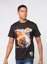 Mitchell & Ness, NBA Los Angeles Lakers HWC Blaze Graphic Tee, black, Image 1 of 4