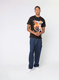 Mitchell & Ness, NBA Los Angeles Lakers HWC Blaze Graphic Tee, black, Image 4 of 4