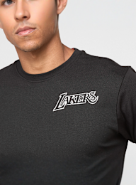 Mitchell & Ness, NBA Los Angeles Lakers HWC Overlap Graphic Tee, black, Image 3 of 6