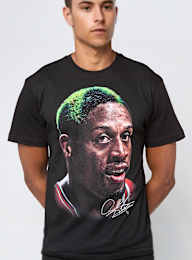 Mitchell & Ness, NBA Chicago Bulls Player Big Face Tee, black, Image 3 of 4