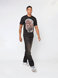 Mitchell & Ness, NBA Los Angeles Lakers Player Big Face Tee, black, Image 4 of 4