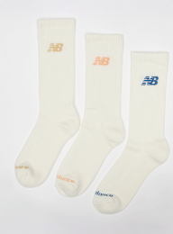 New Balance, 3 PACK - EVERYDAY SEASONAL CREW -  seasalt, beige, Afbeelding 1 van 2