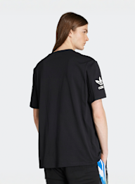 adidas Originals, 90s Football Tee, black, Image 2 of 5