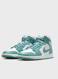 Jordan, Air Jordan 1 Mid, turquoise, Image 4 of 8