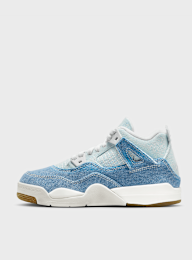 Jordan, Jordan 4 Retro "Worn Blue" Children, blue, Image 1 of 8
