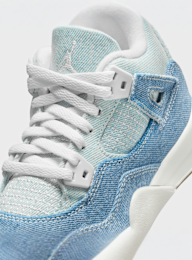 Jordan, Jordan 4 Retro "Worn Blue" Children, blue, Image 7 of 8