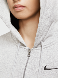 Nike, Sportswear Phoenix Fleece Full-Zip Oversize Hoodie, grey, Image 3 of 3