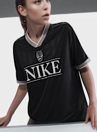 Nike, Sportswear V Neck Jersey, zwart, Afbeelding 3 van 4