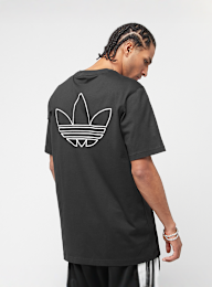 adidas Originals, Floating Trefoil Tee, black, Image 1 of 5