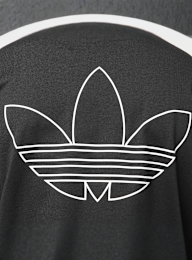 adidas Originals, Floating Trefoil Tee, black, Image 4 of 5