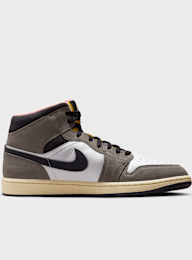 Jordan, Air Jordan 1 Mid SE summit white/blue chill-black, brown, Image 2 of 8